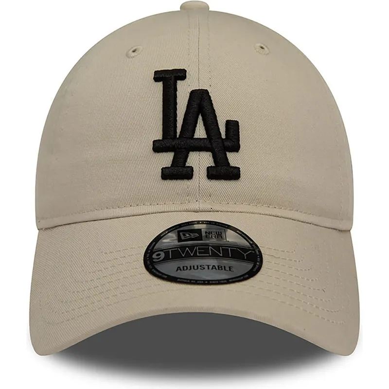 cepice-zaoblena-bezova-nastavitelny-9twenty-league-essential-los-angeles-dodgers-mlb-new-era