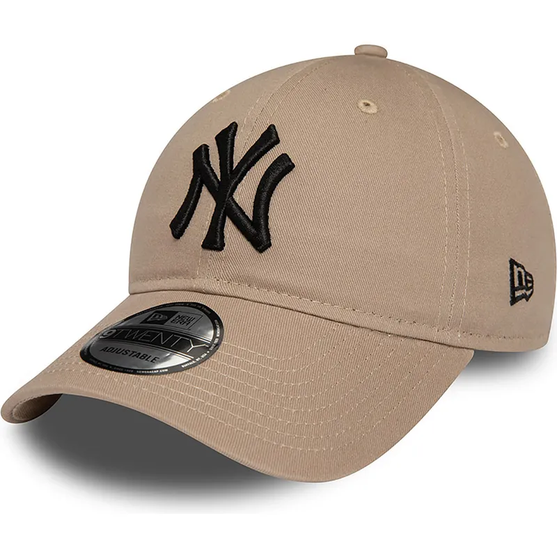cepice-zaoblena-hneda-nastavitelny-9twenty-league-essential-new-york-yankees-mlb-new-era