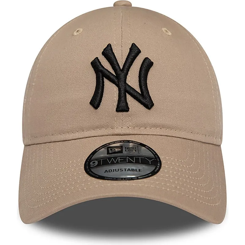 cepice-zaoblena-hneda-nastavitelny-9twenty-league-essential-new-york-yankees-mlb-new-era