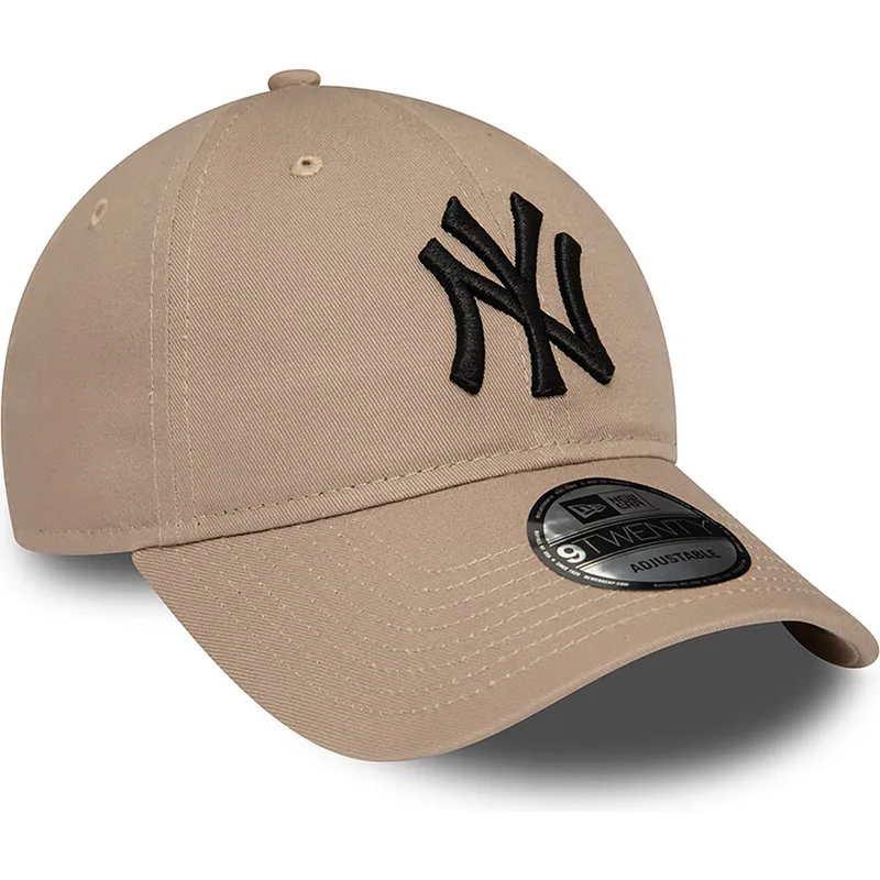 cepice-zaoblena-hneda-nastavitelny-9twenty-league-essential-new-york-yankees-mlb-new-era