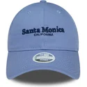 cepice-zaoblena-modra-nastavitelny-9twenty-wordmark-santa-monica-california-new-era