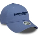cepice-zaoblena-modra-nastavitelny-9twenty-wordmark-santa-monica-california-new-era