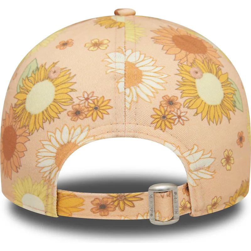 cepice-zaoblena-oranzova-nastavitelny-9forty-floral-all-over-print-new-york-yankees-mlb-new-era