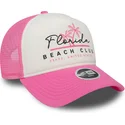 cepice-zaoblena-ruzova-snapback-a-frame-foam-front-florida-beach-club-new-era