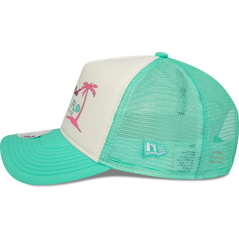 cepice-zaoblena-zelena-snapback-a-frame-foam-front-miami-surf-club-florida-new-era