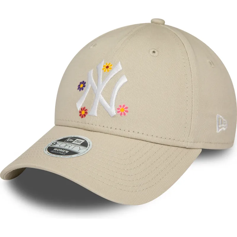 cepice-zaoblena-bezova-nastavitelny-9forty-flower-new-york-yankees-mlb-new-era