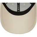 beige-verstellbare-damenkappe-9forty-flower-der-new-york-yankees-mlb-von-new-era