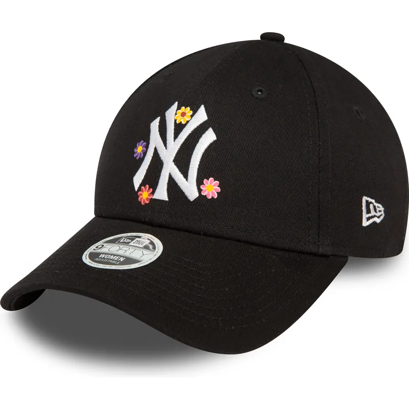 cepice-zaoblena-cerna-nastavitelny-9forty-flower-new-york-yankees-mlb-new-era