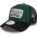 cepice-zaoblena-zelena-snapback-a-frame-patch-motorsport-new-era