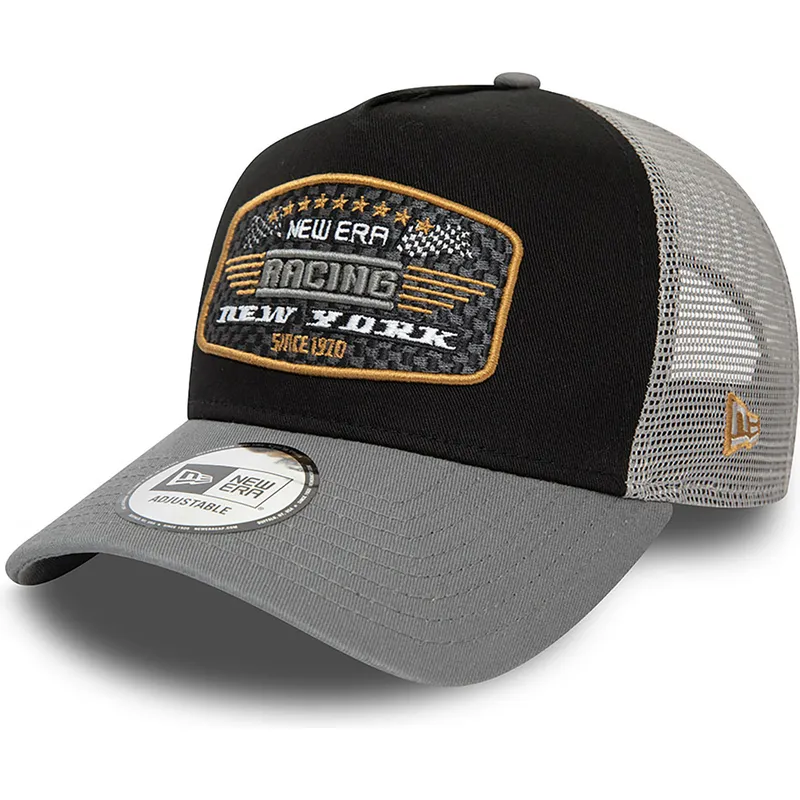 cepice-zaoblena-cerna-snapback-a-frame-patch-new-york-racing-new-era cepice-zaoblena-cerna-snapback-a-frame-patch-new-york-racing-new-era