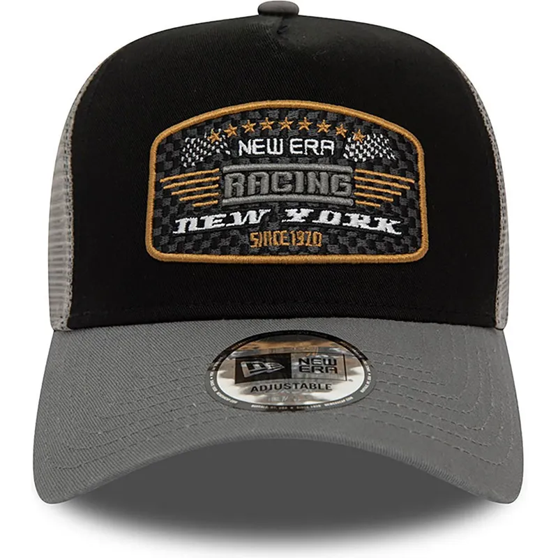 cepice-zaoblena-cerna-snapback-a-frame-patch-new-york-racing-new-era cepice-zaoblena-cerna-snapback-a-frame-patch-new-york-racing-new-era