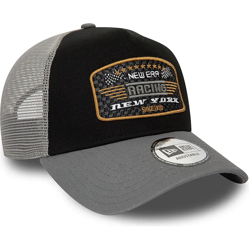 cepice-zaoblena-cerna-snapback-a-frame-patch-new-york-racing-new-era cepice-zaoblena-cerna-snapback-a-frame-patch-new-york-racing-new-era