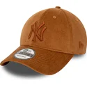 cepice-zaoblena-hneda-nastavitelny-9forty-cord-new-york-yankees-mlb-new-era