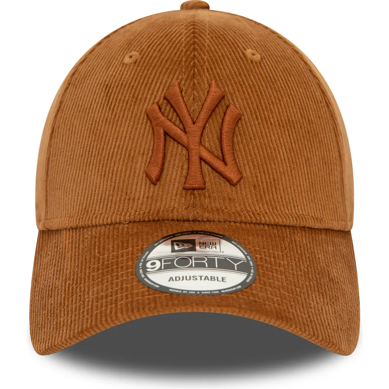 cepice-zaoblena-hneda-nastavitelny-9forty-cord-new-york-yankees-mlb-new-era