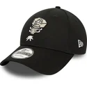 9forty-verstellbare-schwarze-curved-cap-der-minor-league-lansing-lugnuts-milb-von-new-era