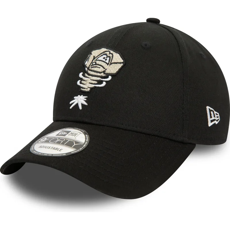 cepice-zaoblena-cerna-nastavitelny-9forty-minor-league-lansing-lugnuts-milb-new-era