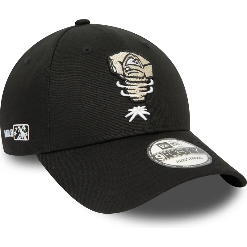 cepice-zaoblena-cerna-nastavitelny-9forty-minor-league-lansing-lugnuts-milb-new-era