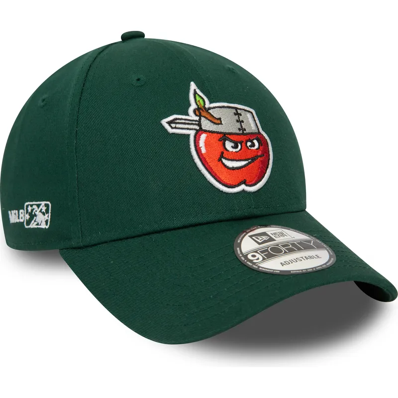 cepice-zaoblena-zelena-nastavitelny-9forty-minor-league-fort-wayne-tincaps-milb-new-era