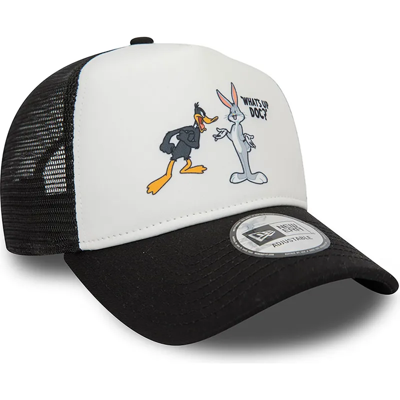cepice-zaoblena-cerna-snapback-a-frame-character-bugs-bunny-y-pato-lucas-looney-tunes-new-era