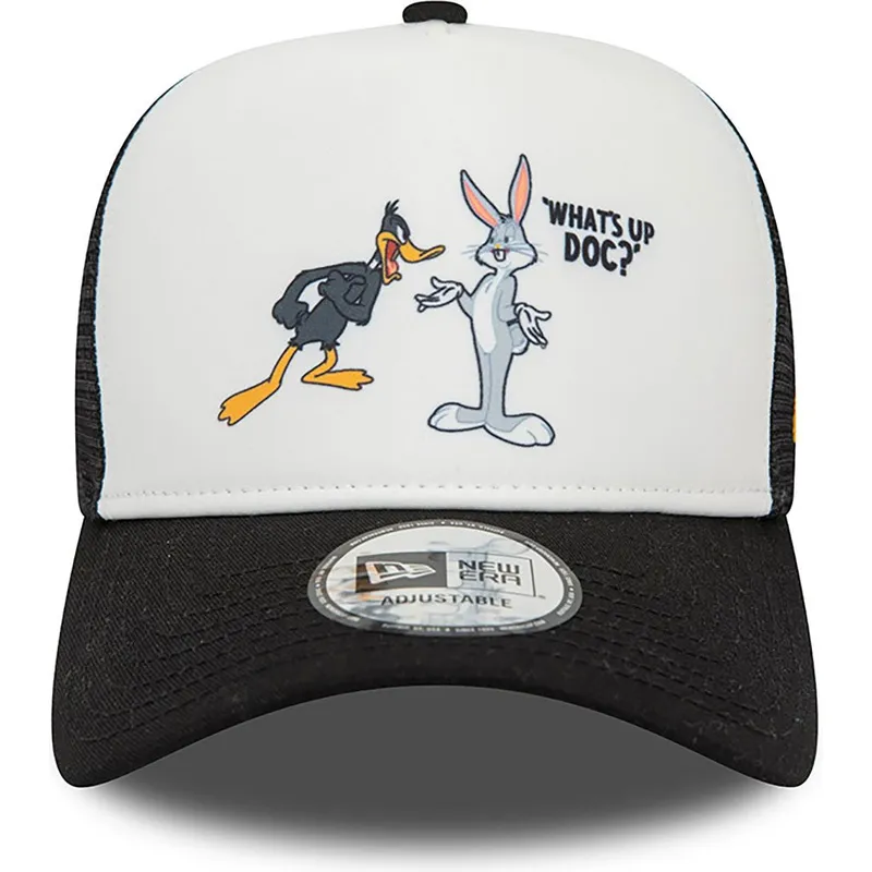 cepice-zaoblena-cerna-snapback-a-frame-character-bugs-bunny-y-pato-lucas-looney-tunes-new-era