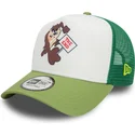 cepice-zaoblena-zelena-snapback-a-frame-frame-character-tasmania-looney-tunes-new-era