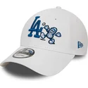 cepice-zaoblena-bila-nastavitelny-9forty-food-character-los-angeles-dodgers-mlb-new-era