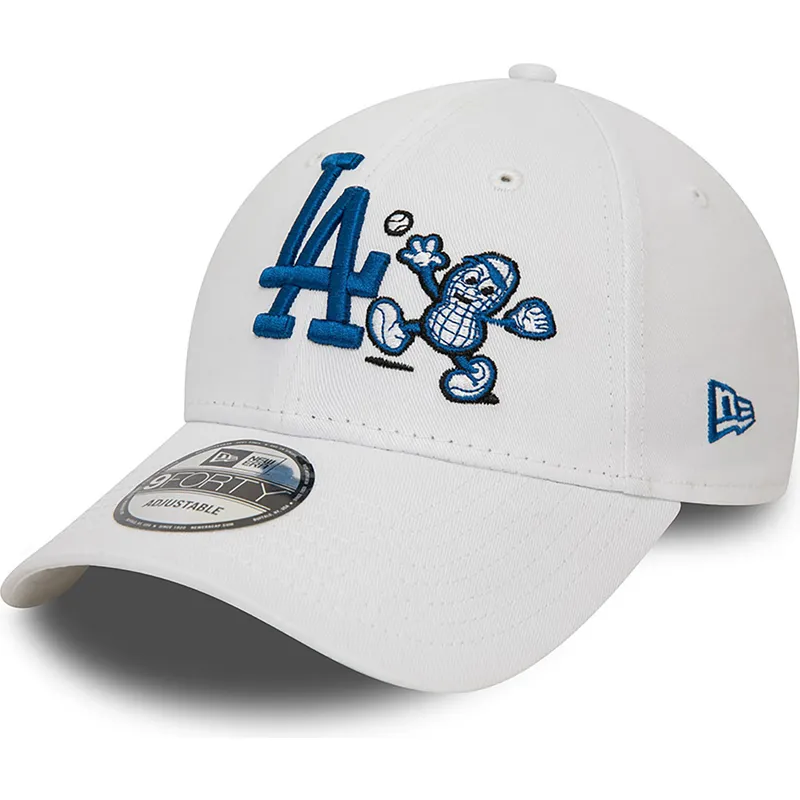 cepice-zaoblena-bila-nastavitelny-9forty-food-character-los-angeles-dodgers-mlb-new-era