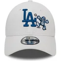 cepice-zaoblena-bila-nastavitelny-9forty-food-character-los-angeles-dodgers-mlb-new-era