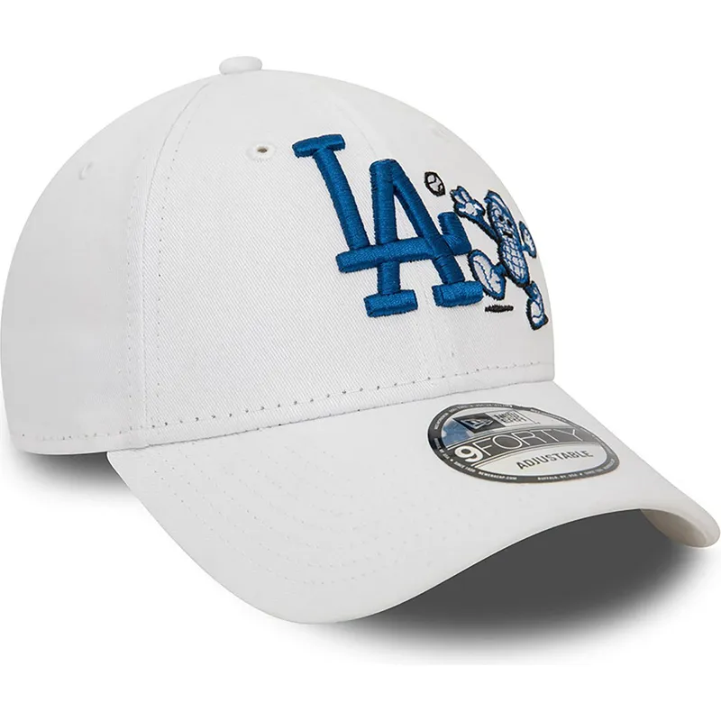 cepice-zaoblena-bila-nastavitelny-9forty-food-character-los-angeles-dodgers-mlb-new-era