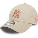 cepice-zaoblena-bezova-nastavitelny-9forty-team-outline-new-york-yankees-mlb-new-era