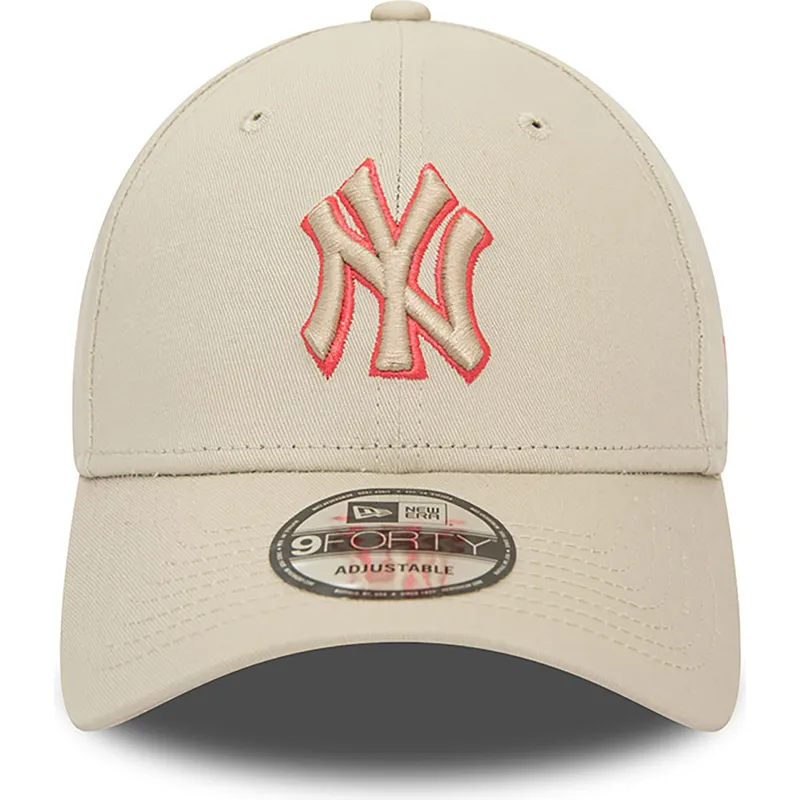 cepice-zaoblena-bezova-nastavitelny-9forty-team-outline-new-york-yankees-mlb-new-era