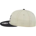 beige-und-marineblaue-flache-kappe-9fifty-retro-crown-denim-der-atlanta-braves-mlb-von-new-era