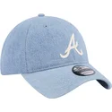 cepice-zaoblena-modra-nastavitelny-9twenty-washed-denim-atlanta-braves-mlb-new-era