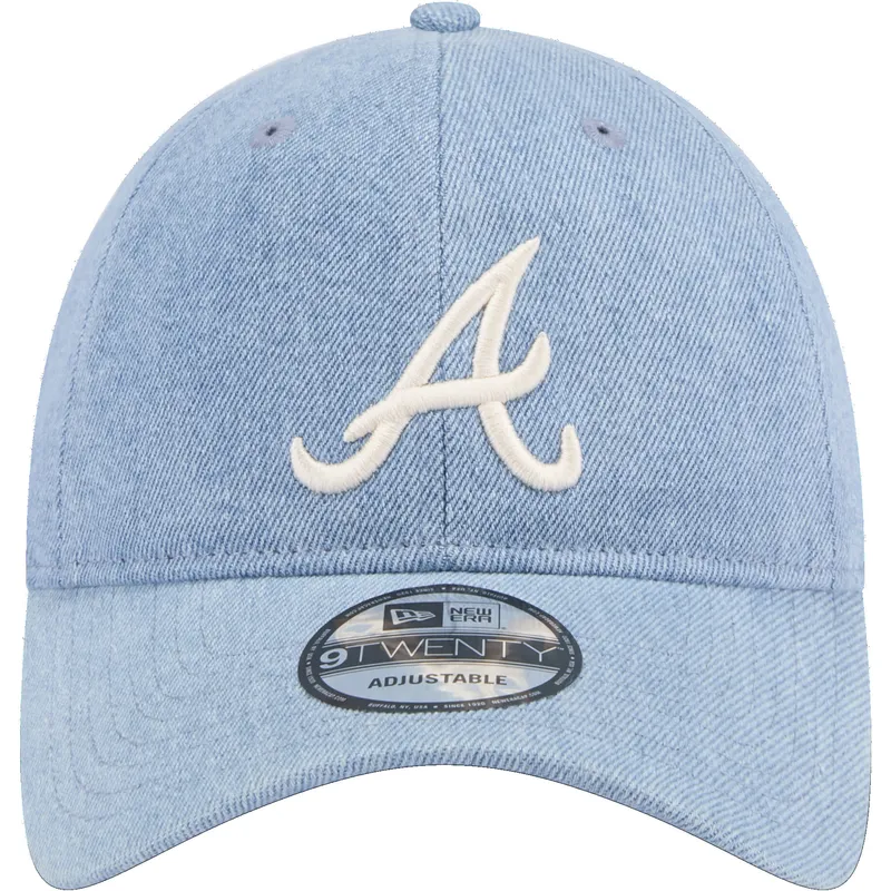 cepice-zaoblena-modra-nastavitelny-9twenty-washed-denim-atlanta-braves-mlb-new-era