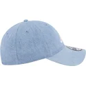 atlanta-braves-mlb-9twenty-washed-denim-verstellbare-blaue-gebogene-kappe-von-new-era