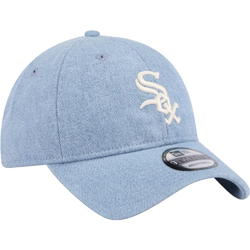 cepice-zaoblena-modra-nastavitelny-9twenty-washed-denim-chicago-white-sox-mlb-new-era