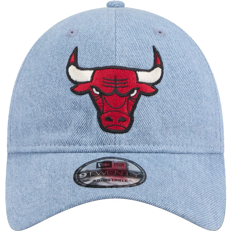 chicago-bulls-nba-new-era-9twenty-justerbar-bla-kurvad-tvattad-denim-keps