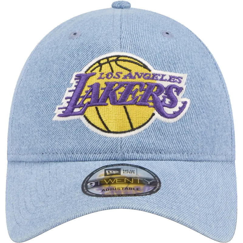cepice-zaoblena-modra-nastavitelny-9twenty-washed-denim-los-angeles-lakers-nba-new-era