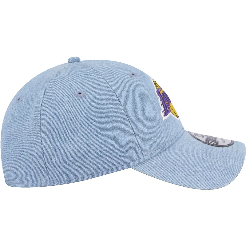 cepice-zaoblena-modra-nastavitelny-9twenty-washed-denim-los-angeles-lakers-nba-new-era