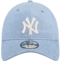 cepice-zaoblena-modra-nastavitelny-9twenty-washed-denim-new-york-yankees-mlb-new-era