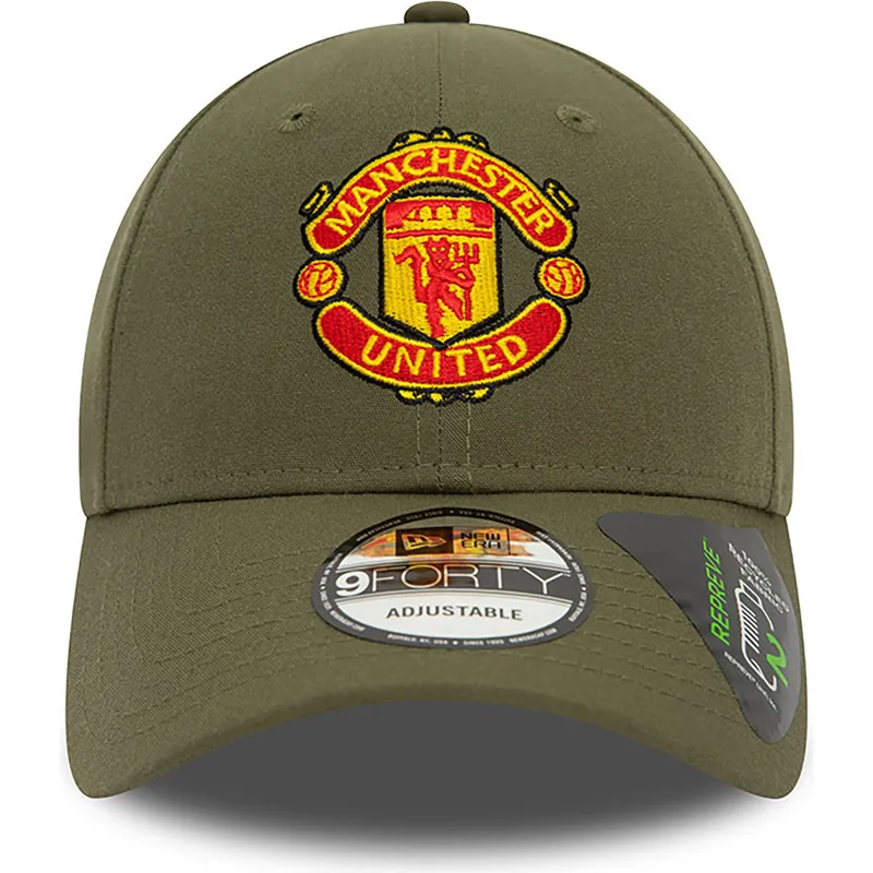 cepice-zaoblena-zelena-nastavitelny-9forty-seasonal-repreve-manchester-united-football-club-premier-league-new-era