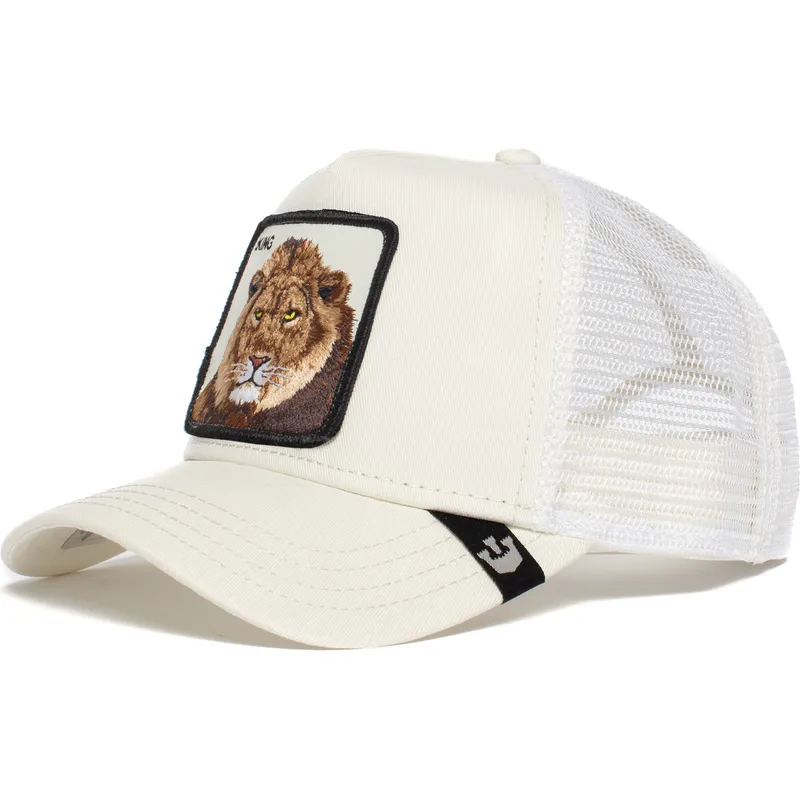 cepice-zaoblena-bila-snapback-the-king-lion-the-farm-goorin-bros