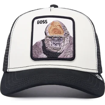 goorin-bros-the-farm-trucker-cap-weiss-und-schwarz-gorilla-the-boss-gorilla