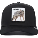 cepice-zaoblena-zadne-zvire-cerna-snapback-chacal-jackal-the-farm-premium-the-farm-de-goorin-bros