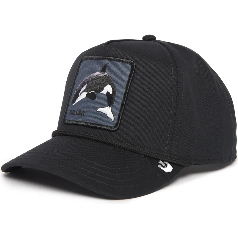 cepice-zaoblena-cerna-snapback-killer-whale-100-the-farm-all-over-canvas-the-farm-goorin-bros
