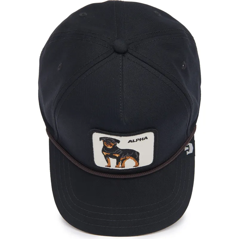 cepice-zaoblena-cerna-snapback-alpha-dog-100-the-farm-all-over-canvas-the-farm-goorin-bros