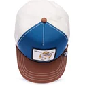 goorin-bros-tough-bully-100-the-farm-all-over-canvas-snapback-kappe-mit-gebogenem-schirm-in-blau-weiss-und-braun-mit-bulldoggenm