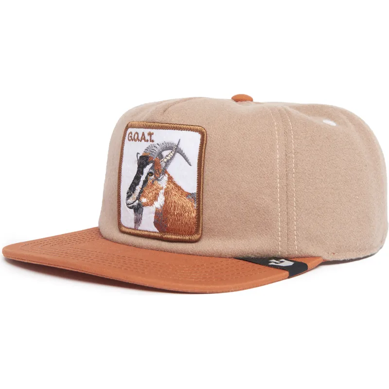 brun-platt-keps-snapback-get-goat-alpine-base-the-farm-flats-fran-goorin-bros