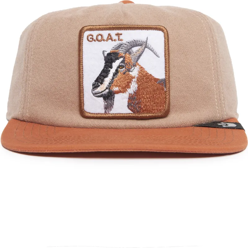 brun-platt-keps-snapback-get-goat-alpine-base-the-farm-flats-fran-goorin-bros