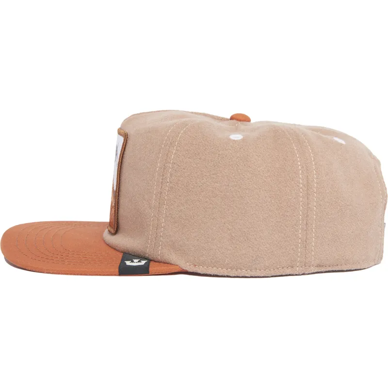 brun-platt-keps-snapback-get-goat-alpine-base-the-farm-flats-fran-goorin-bros